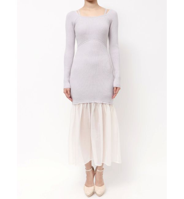 RESEXXY「ヘムシアーマーメイドニットワンピース」|ワンピース|