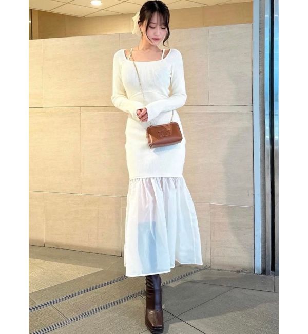 RESEXXY「ヘムシアーマーメイドニットワンピース」|ワンピース|