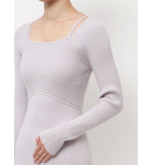 RESEXXY「ヘムシアーマーメイドニットワンピース」|ワンピース|