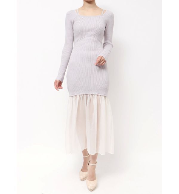 RESEXXY「ヘムシアーマーメイドニットワンピース」|ワンピース|