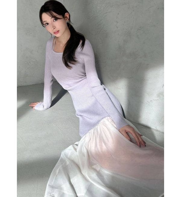 RESEXXY「ヘムシアーマーメイドニットワンピース」|ワンピース|