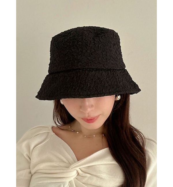 RESEXXY「ジャガードバケットハット」|ハット|ブラック