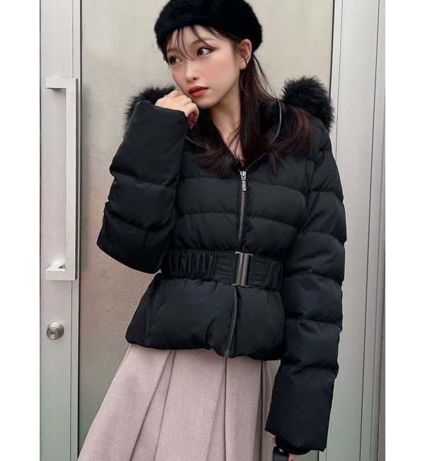 RESEXXY「【追加生産分】ショートダウンジャケット」|ダウン|ブラック