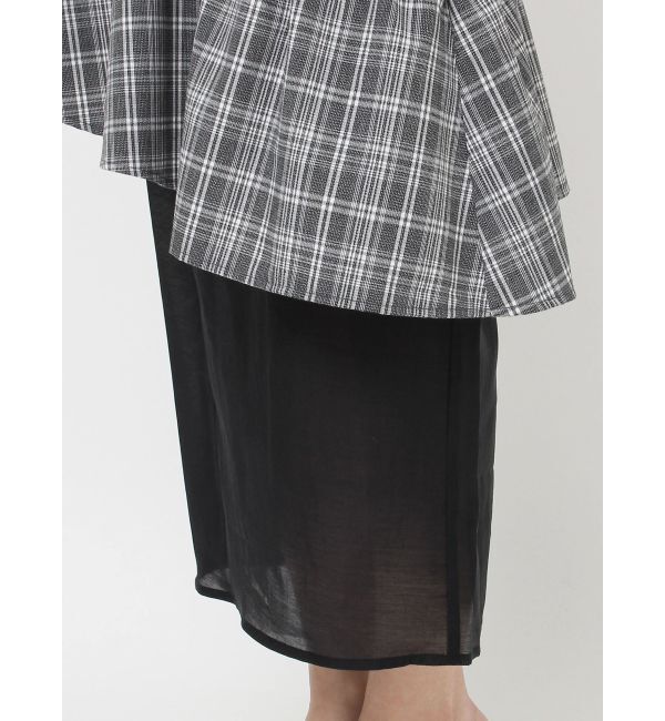 RESEXXY「レイヤードラッフルタイトスカート」|スカート|