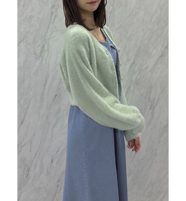 dazzlin「ジップシェイプキャミワンピース」|ワンピース|