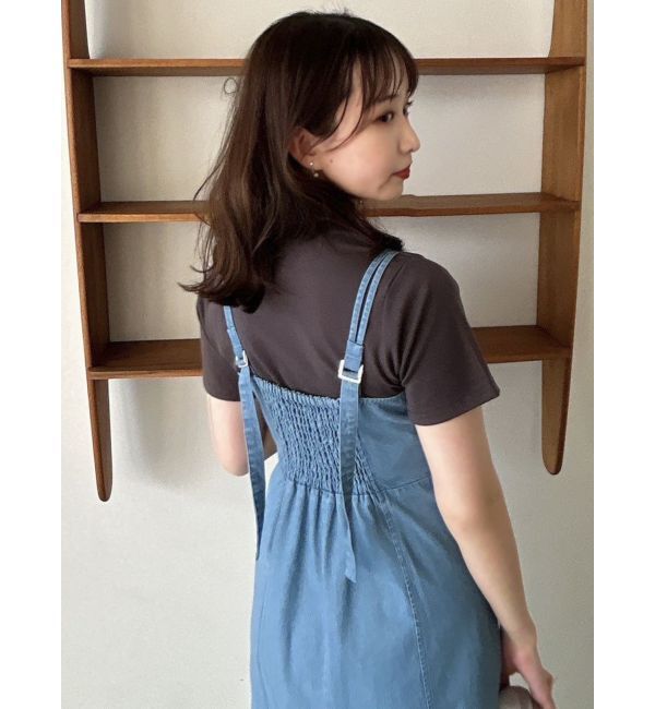 dazzlin「ジップシェイプキャミワンピース」|ワンピース|