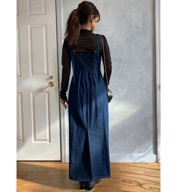 dazzlin「ジップシェイプキャミワンピース」|ワンピース|