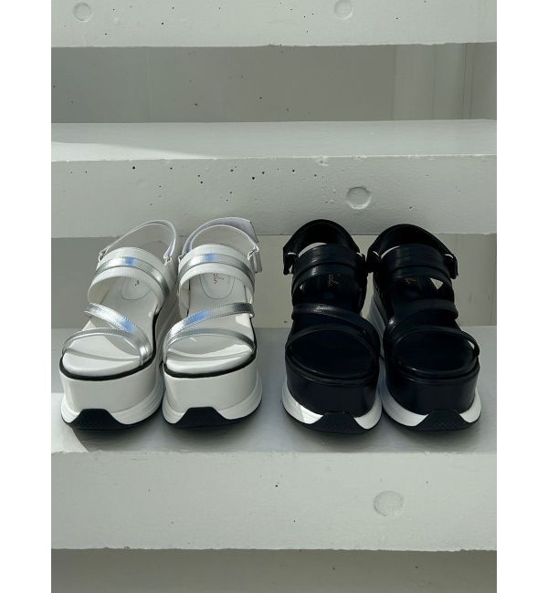 dazzlin「メタリックスポサン」|サンダル|