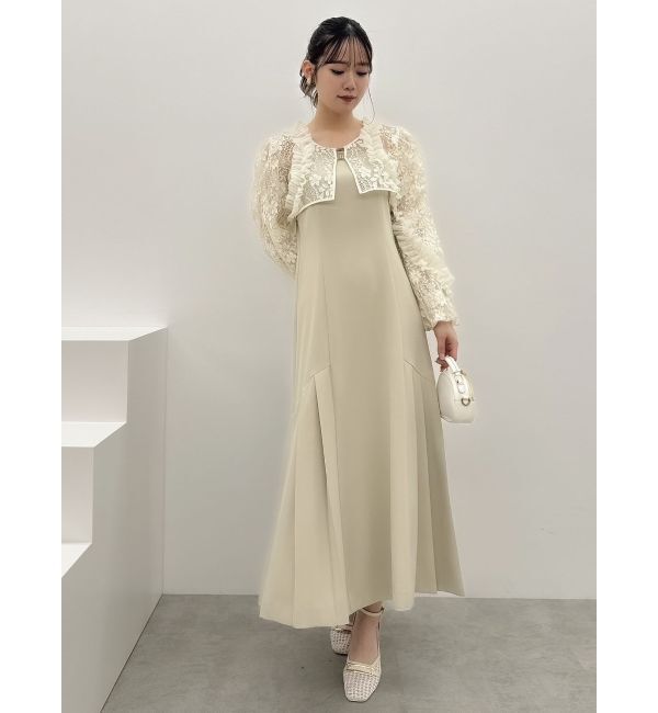 dazzlin「2ピースフリルボレロワンピース」|ワンピース|