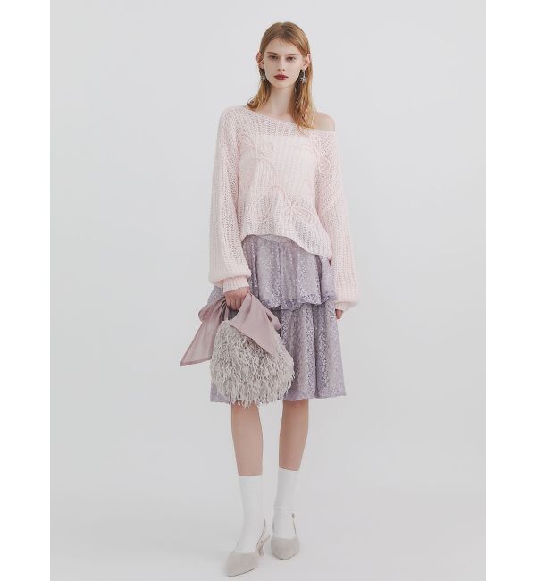 dazzlin「ティアードバルーンミディスカート」|スカート|