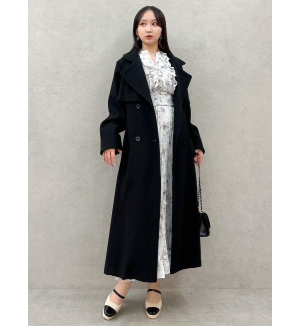 dazzlin「フラワープリーツワンピース」|ワンピース|