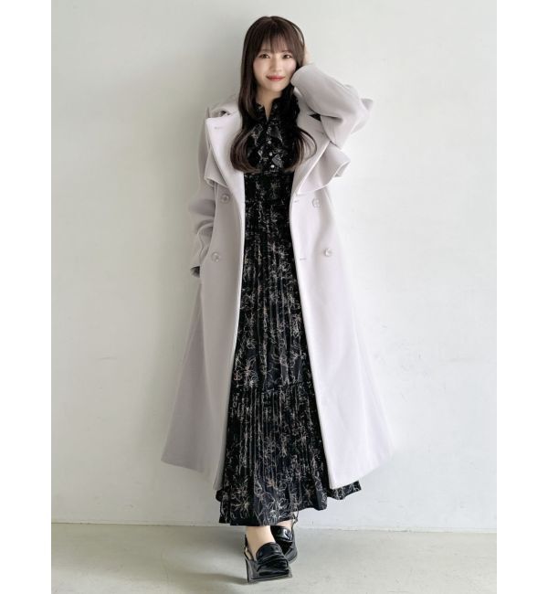 dazzlin「フラワープリーツワンピース」|ワンピース|