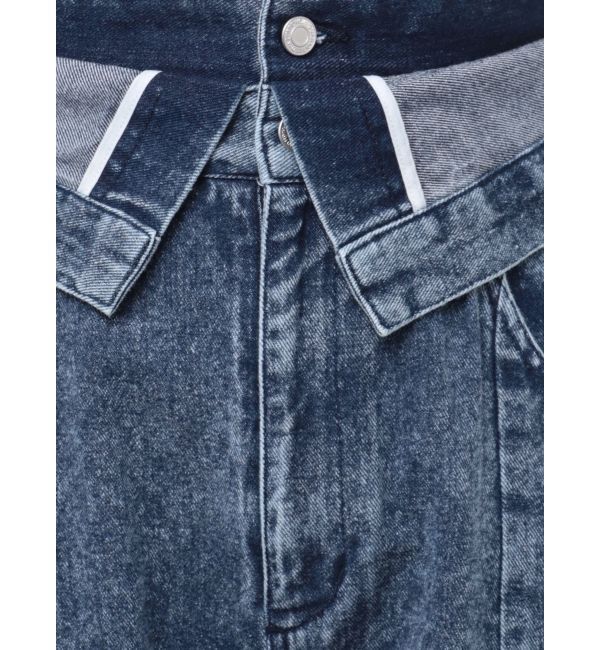 dazzlin「カーブラインデニムパンツ」|デニム|