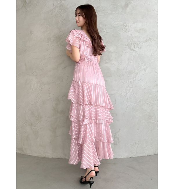 dazzlin「バリエフルイドワンピース」|ワンピース|