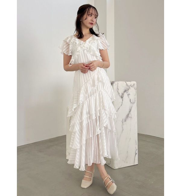 dazzlin「バリエフルイドワンピース」|ワンピース|