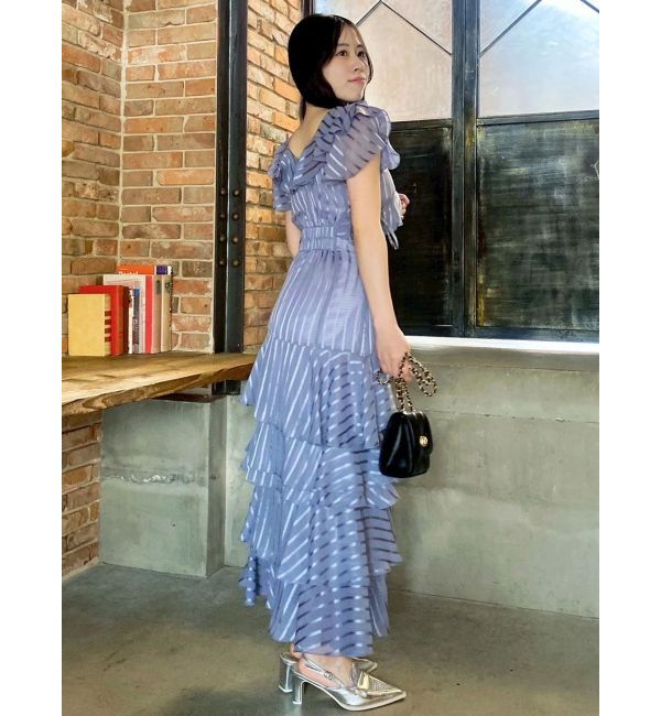 dazzlin「バリエフルイドワンピース」|ワンピース|