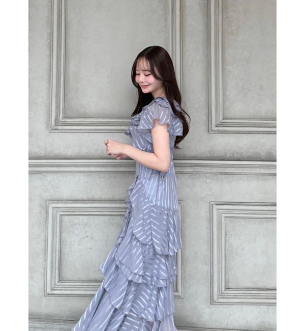 dazzlin「バリエフルイドワンピース」|ワンピース|