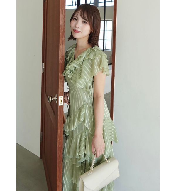 dazzlin「バリエフルイドワンピース」|ワンピース|