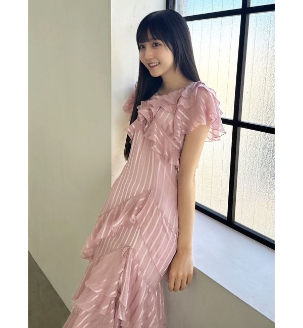 dazzlin「バリエフルイドワンピース」|ワンピース|