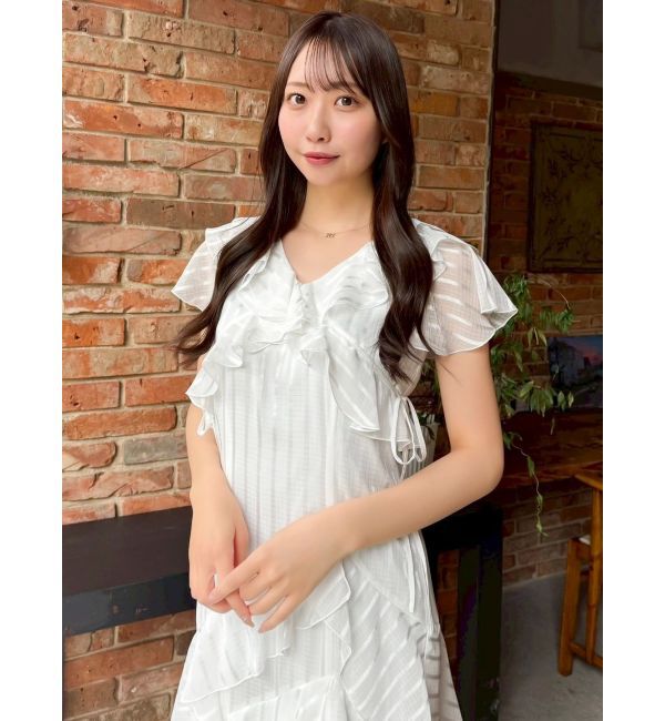 dazzlin「バリエフルイドワンピース」|ワンピース|