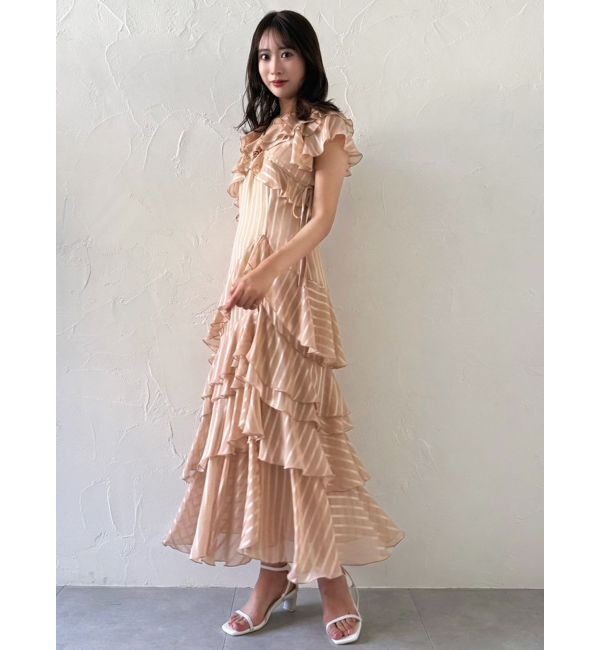 dazzlin「バリエフルイドワンピース」|ワンピース|