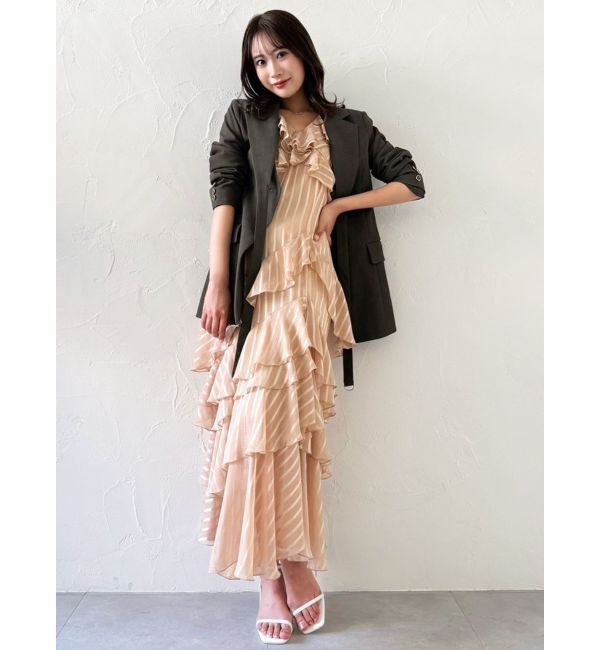 dazzlin「バリエフルイドワンピース」|ワンピース|