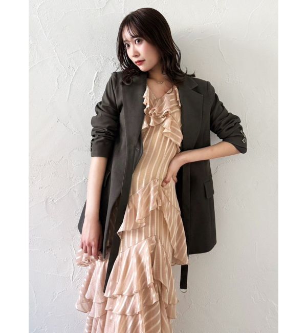 dazzlin「バリエフルイドワンピース」|ワンピース|