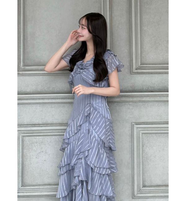 dazzlin「バリエフルイドワンピース」|ワンピース|