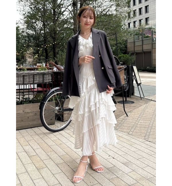 dazzlin「バリエフルイドワンピース」|ワンピース|