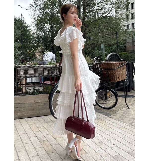 dazzlin「バリエフルイドワンピース」|ワンピース|