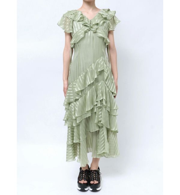 dazzlin「バリエフルイドワンピース」|ワンピース|