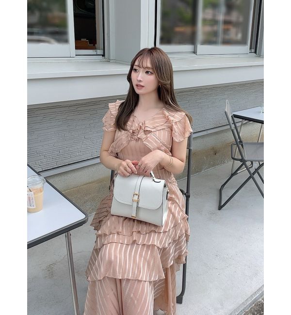 dazzlin「バリエフルイドワンピース」|ワンピース|