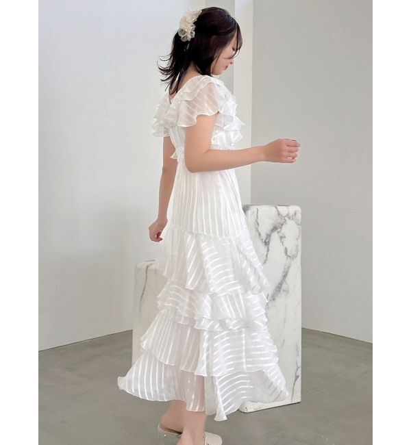 dazzlin「バリエフルイドワンピース」|ワンピース|