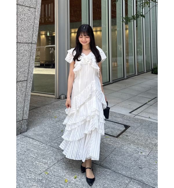 dazzlin「バリエフルイドワンピース」|ワンピース|