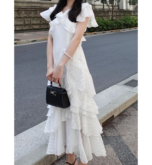 dazzlin「バリエフルイドワンピース」|ワンピース|