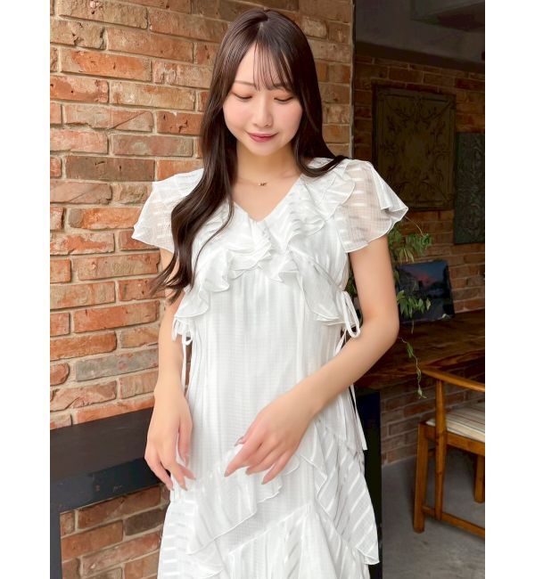 dazzlin「バリエフルイドワンピース」|ワンピース|