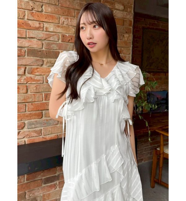 dazzlin「バリエフルイドワンピース」|ワンピース|