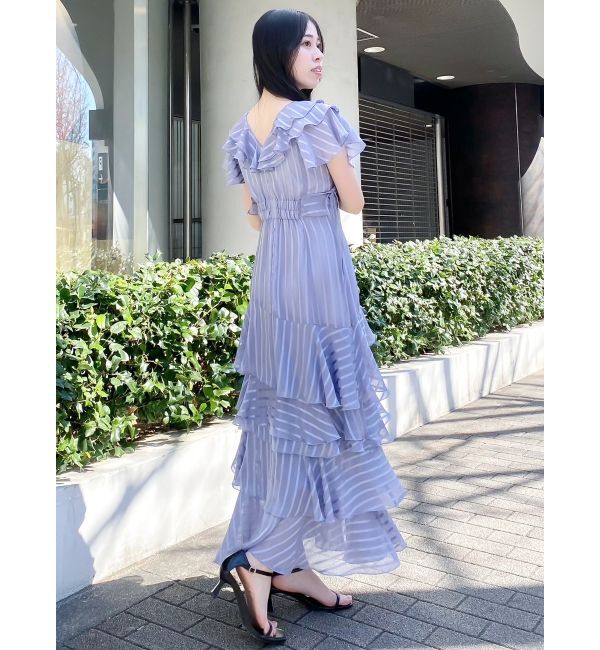 dazzlin「バリエフルイドワンピース」|ワンピース|