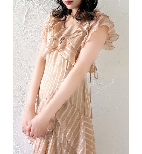 dazzlin「バリエフルイドワンピース」|ワンピース|