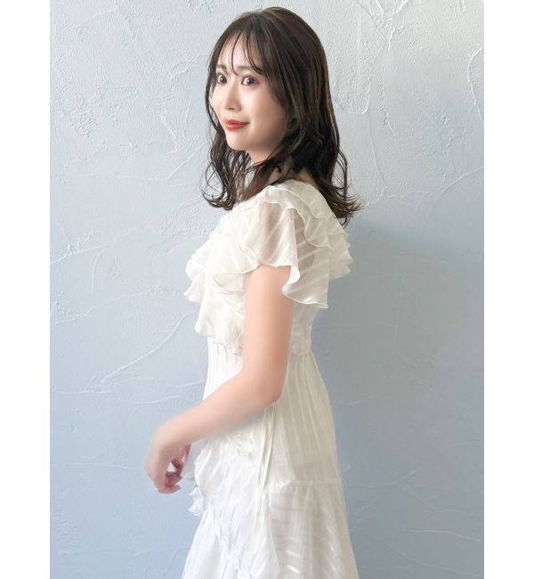 dazzlin「バリエフルイドワンピース」|ワンピース|