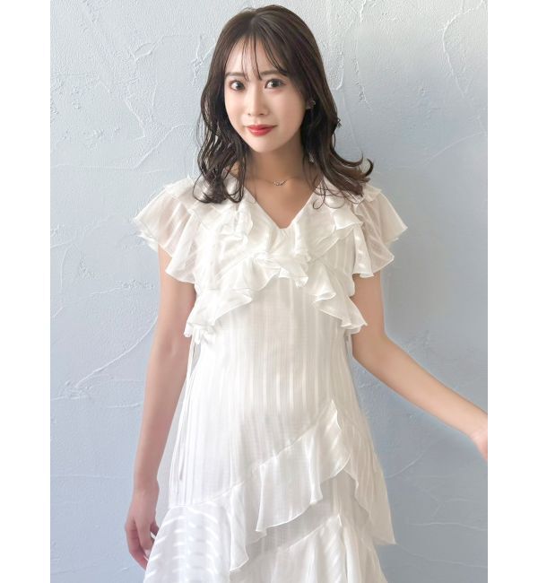 dazzlin「バリエフルイドワンピース」|ワンピース|