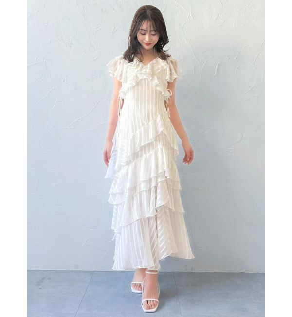 dazzlin「バリエフルイドワンピース」|ワンピース|