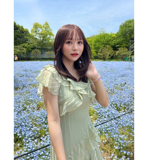 dazzlin「バリエフルイドワンピース」|ワンピース|