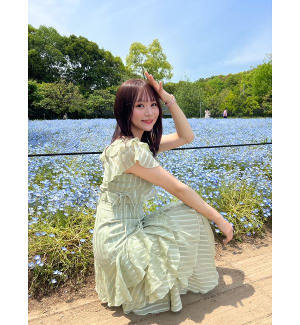 dazzlin「バリエフルイドワンピース」|ワンピース|