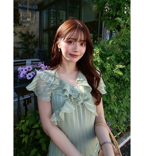 dazzlin「バリエフルイドワンピース」|ワンピース|