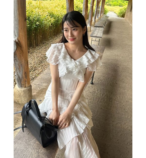 dazzlin「バリエフルイドワンピース」|ワンピース|