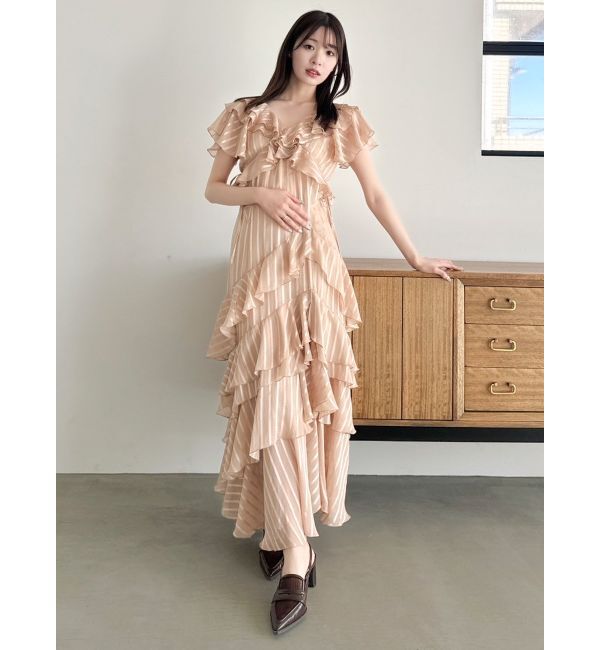 dazzlin「バリエフルイドワンピース」|ワンピース|