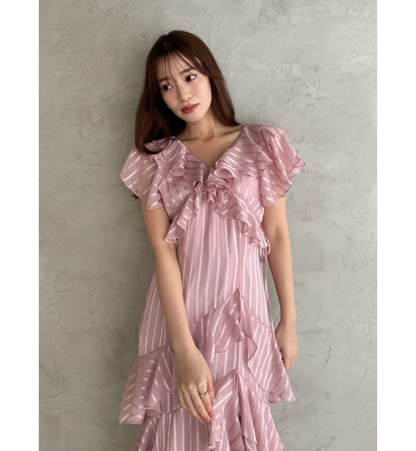 dazzlin「バリエフルイドワンピース」|ワンピース|