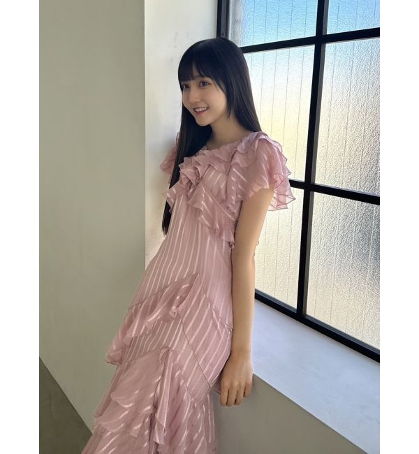 dazzlin「バリエフルイドワンピース」|ワンピース|