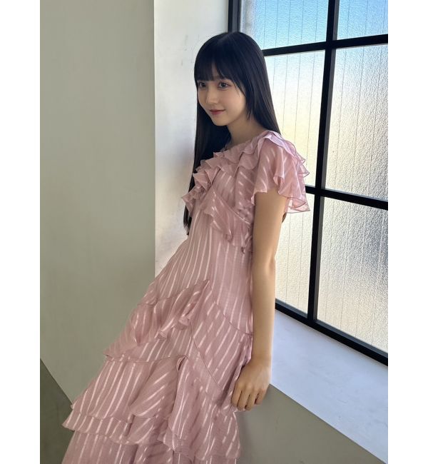 dazzlin「バリエフルイドワンピース」|ワンピース|